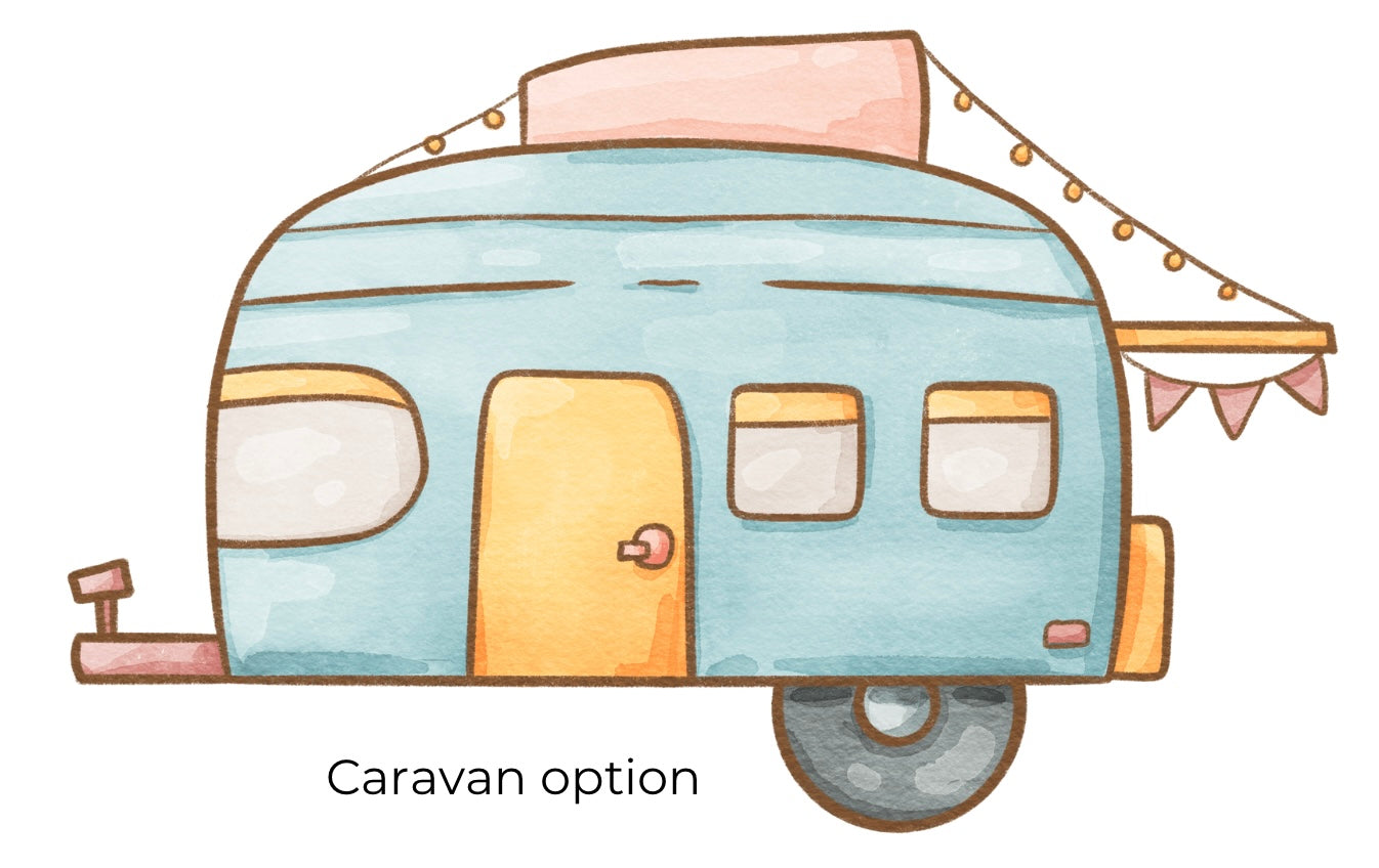 Caravan/campervan/ motorhome cushion personalised